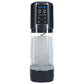 PUMPED UltraLift Automatic Masturbator - Gunmetal Grey/Clear USB Rechargeable Auto Masturbator