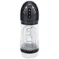 PUMPED SonicPull - Gunmetal - Gunmetal Grey/Clear USB Rechargeable Sucking And Vibrating Auto Masturbator