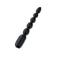 Passion Play Vibrating Anal Beads with LED Screen - Black 23 cm USB Rechargeable Vibrating Anal Beads