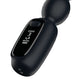 Passion Play Vibrating Anal Beads with LED Screen - Black 23 cm USB Rechargeable Vibrating Anal Beads
