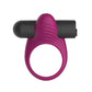 Passion Play Silicone Vibrating Cockring - Purple USB Rechargeable Vibrating Penis Ring