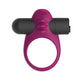 Passion Play Silicone Vibrating Cockring - Purple USB Rechargeable Vibrating Penis Ring