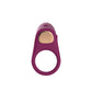 Passion Play Silicone Vibrating Cockring - Purple USB Rechargeable Penis Ring