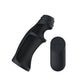 Passion Play Vibrating Cockring Sleeve - Black USB Rechargeable Vibrating Penis Sleeve with Wireless Remote