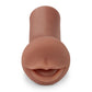 Pipedream Extreme Toyz Coed Cocksucker - Brown - Brown Mouth Stroker