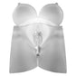 PDX Elite Go-Go Bator LED Mega Masturbator - Clear with LED Mini Torso Masturbator