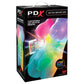 PDX Elite Go-Go Bator LED Mega Masturbator - Clear with LED Mini Torso Masturbator