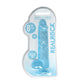 REALROCK 8'' Realistic Dildo With Balls - Blue 20.3 cm Dong