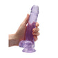 REALROCK 8'' Realistic Dildo With Balls - Purple 20.3 cm Dong