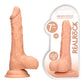 REALROCK 7'' Realistic Dildo With Balls - Flesh 17.8 cm Dong