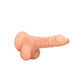REALROCK 7'' Realistic Dildo With Balls - Flesh 17.8 cm Dong