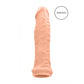 REALROCK 6'' Realistic Penis Sleeve - Flesh 15.2 cm Penis Extension Sleeve