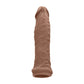 REALROCK 6'' Realistic Penis Sleeve - Tan - Tan 15.2 cm Penis Extension Sleeve