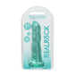 REALROCK Dildo With Suction - 17 cm - Turquoise - Turquoise 17 cm Dildo