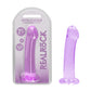 REALROCK Non Realistic Dildo With Suction Cup - 17 cm - Purple 17 cm Dong