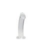 REALROCK Non Realistic Dildo With Suction Cup - 17 cm - Clear 17 cm Dong