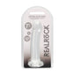 REALROCK Non Realistic Dildo With Suction Cup - 17 cm - Clear 17 cm Dong