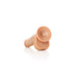 REALROCK Straight Realistic Dildo with Balls - 18 cm - Tan 18 cm (7'') Dong