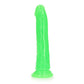 REALROCK 18 cm Slim Glow in the Dark Neon - Green - Glow in Dark Green 18 cm (7'') Dong