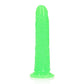 REALROCK 18 cm Slim Glow in the Dark Neon - Green - Glow in Dark Green 18 cm (7'') Dong