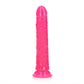 REALROCK 18 cm Slim Glow in the Dark Neon - Pink - Glow in Dark Pink 18 cm (7'') Dong