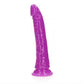 REALROCK 18 cm Slim Glow in the Dark Neon - Purple - Glow in Dark Purple 18 cm (7'') Dong