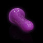 REALROCK 18 cm Slim Glow in the Dark Neon - Purple - Glow in Dark Purple 18 cm (7'') Dong