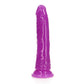 REALROCK 18 cm Slim Glow in the Dark Neon - Purple - Glow in Dark Purple 18 cm (7'') Dong