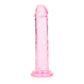 REALROCK 15.5 cm Straight Dildo - Pink - Pink 15.5 cm (6'') Dong