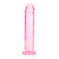 REALROCK 18 cm Straight Dildo - Pink - Pink 18 cm (7'') Dong