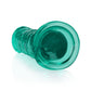 REALROCK 18 cm Straight Dildo - Turquoise - Turquoise 18 cm (7'') Dong