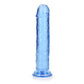REALROCK 20 cm Straight Dildo - Blue - Blue 20 cm (8'') Dong