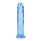 REALROCK 20 cm Straight Dildo - Blue - Blue 20 cm (8'') Dong