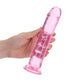 REALROCK 20 cm Straight Dildo - Pink - Pink 20 cm (8'') Dong