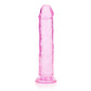 REALROCK 20 cm Straight Dildo - Pink - Pink 20 cm (8'') Dong