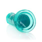REALROCK 20 cm Straight Dildo - Turquoise - Turquoise 20 cm (8'') Dong