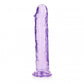 REALROCK 25 cm Straight Dildo - Purple - Purple 25 cm (10'') Dong