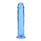 REALROCK 28 cm Straight Dildo - Blue - Blue 28 cm (10'') Dong
