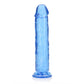 REALROCK 28 cm Straight Dildo - Blue - Blue 28 cm (10'') Dong