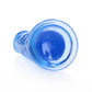 REALROCK 28 cm Straight Dildo - Blue - Blue 28 cm (10'') Dong