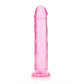 REALROCK 28 cm Straight Dildo - Pink - Pink 28 cm (10'') Dong