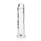 REALROCK 28 cm Straight Dildo - Transparent - Clear 28 cm (10'') Dong