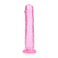 REALROCK 31 cm Straight Dildo - Pink - Pink 31 cm (11'') Dong
