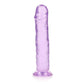 REALROCK 31 cm Straight Dildo - Purple - Purple 31 cm (11'') Dong