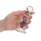 REALROCK 14 cm Curvy Anal Plug - Transparent - Clear 14 cm (4.5'') Butt Plug