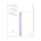 REALROCK 45 cm Double Dong - Purple - Purple 45 cm (18'') Double Dong
