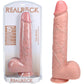 REALROCK 38cm Extra Long Dildo with Balls - Flesh - Flesh 38 cm (15'') Extra Long Dong