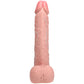 REALROCK 38cm Extra Long Dildo with Balls - Flesh - Flesh 38 cm (15'') Extra Long Dong
