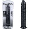 REALROCK 33cm Extra Long Dildo - Black - Black 33 cm (13'') Extra Long Dong