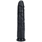 REALROCK 33cm Extra Long Dildo - Black - Black 33 cm (13'') Extra Long Dong
